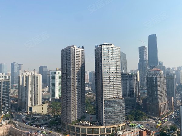 重庆江北观音桥建工北城乐章观音桥朗晴广场,品质小区,豪装两房,出门