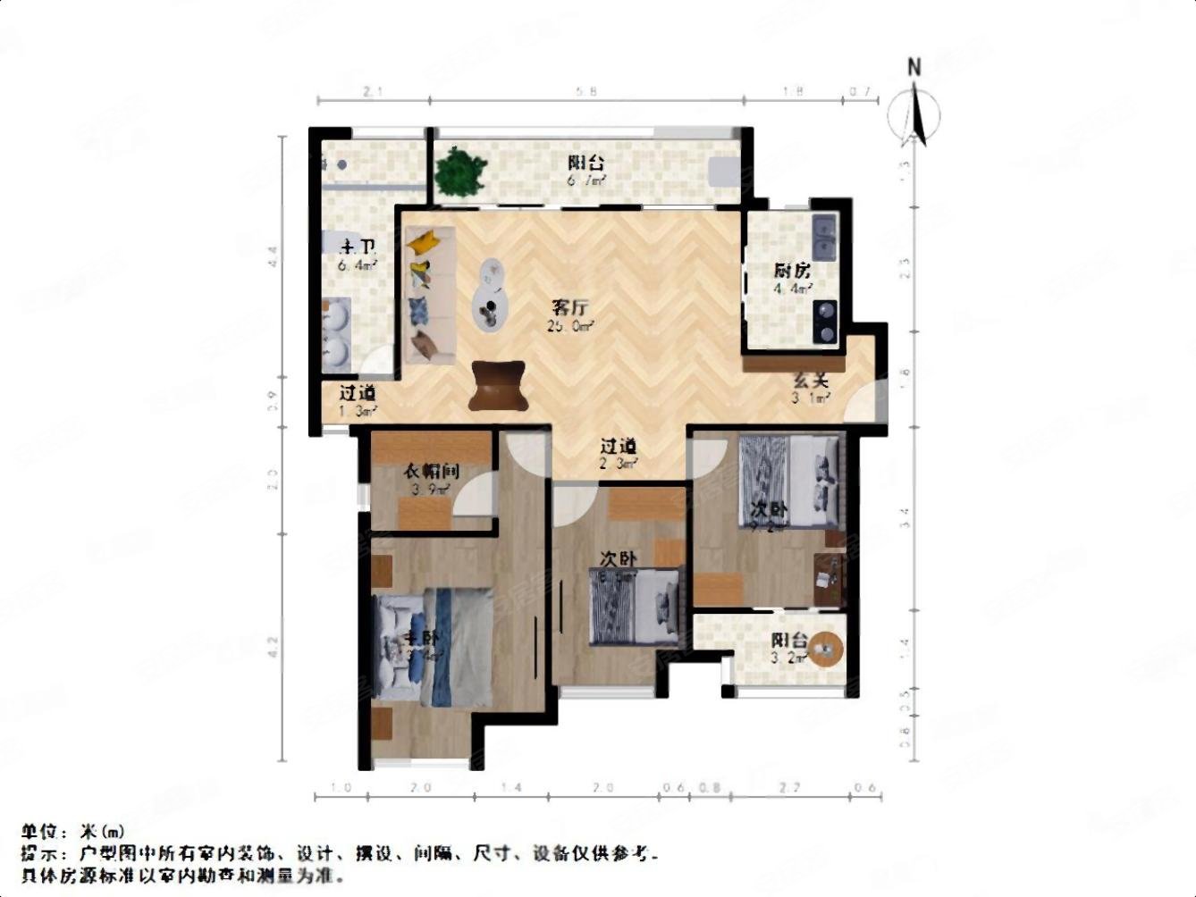 中海独墅岛二手房,222万,3室2厅,2卫,116平米-苏州安居客