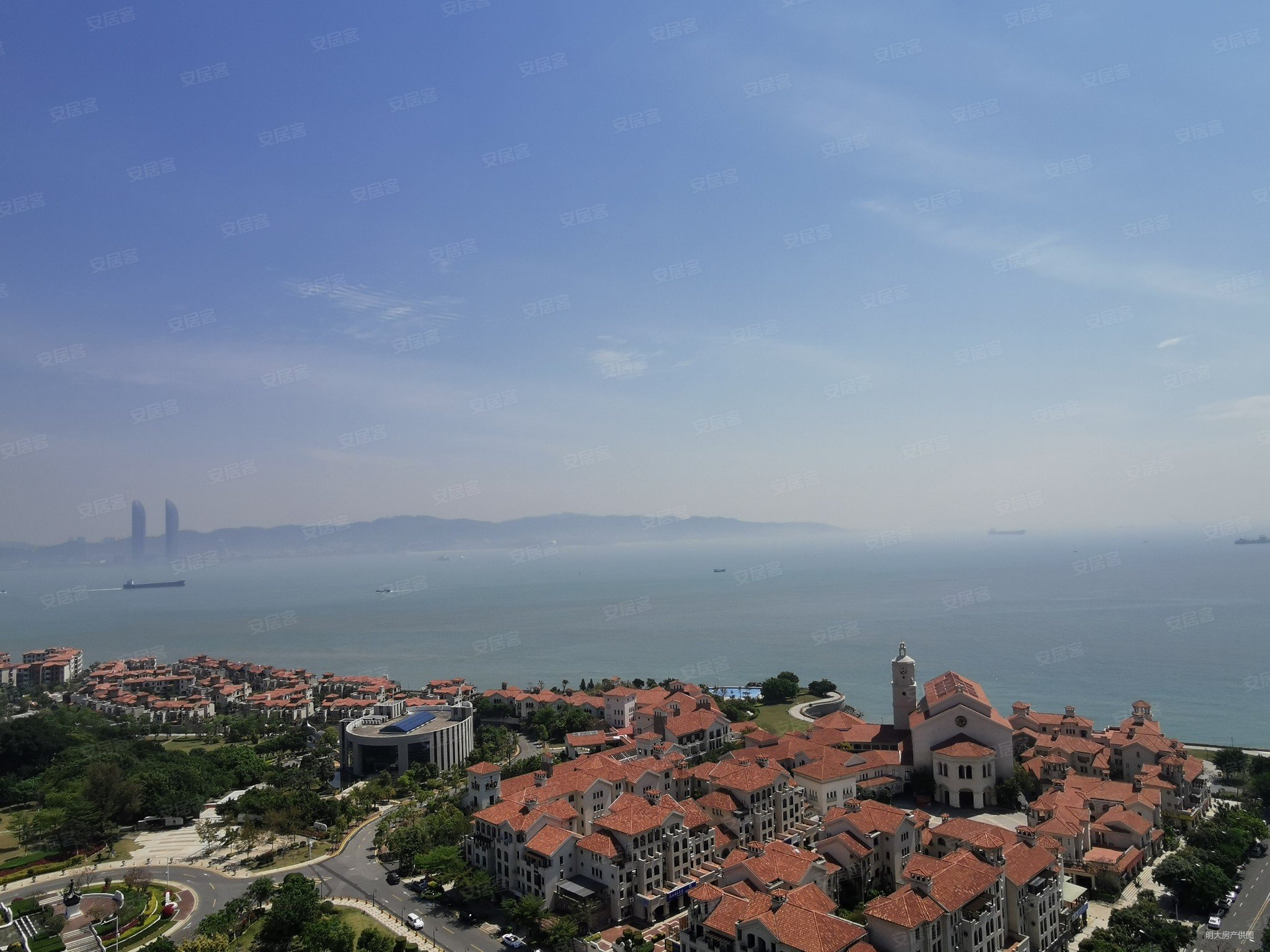 漳州港招商卡达4房带4阳台单价8xxx 采光好 无遮挡,招商卡达凯斯二手