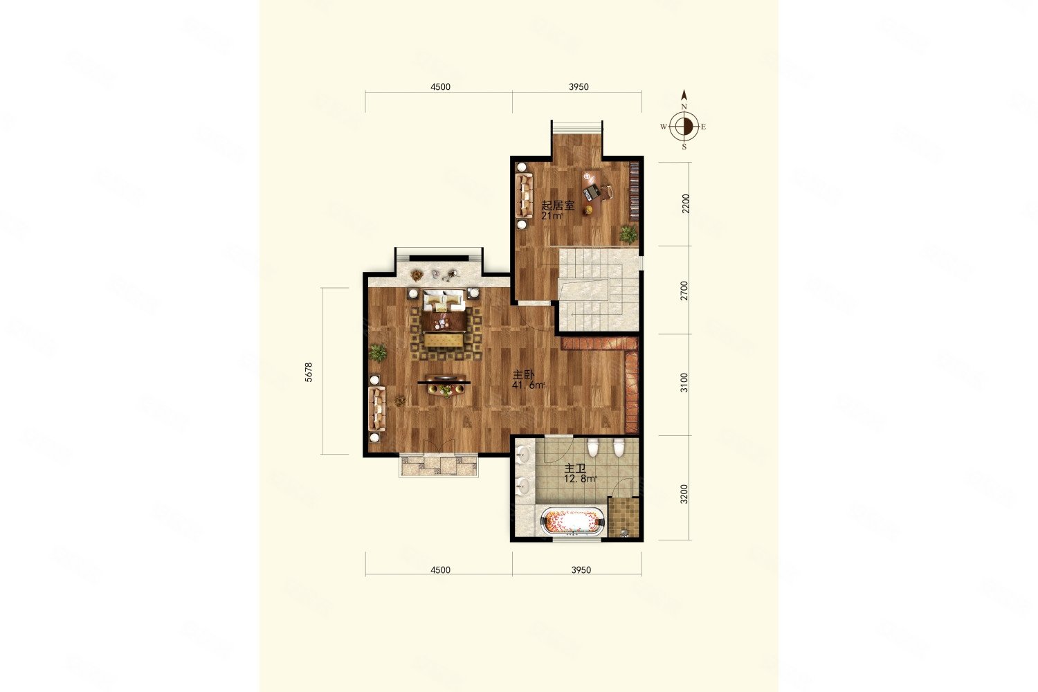 价格可谈200w,380挑空户型独栋别墅 看房方便 业主自住,龙湾别墅二手