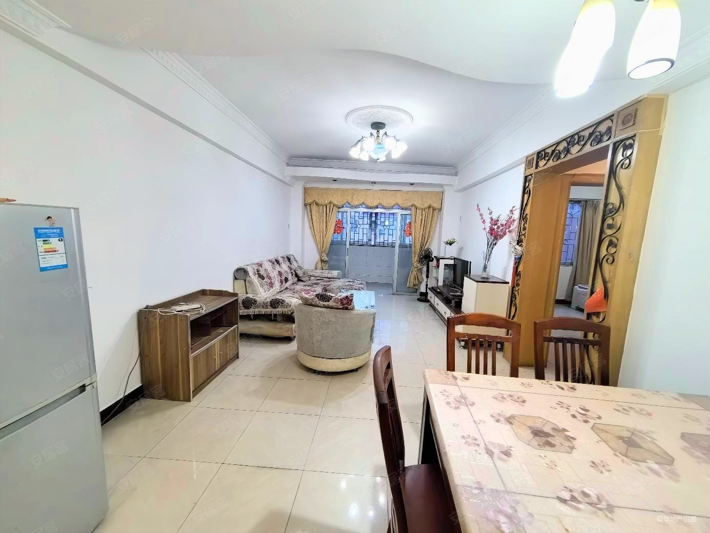 国贸地铁口电梯两房 南向,东泰花园嘉华苑二手房,110万,2室2厅,1卫