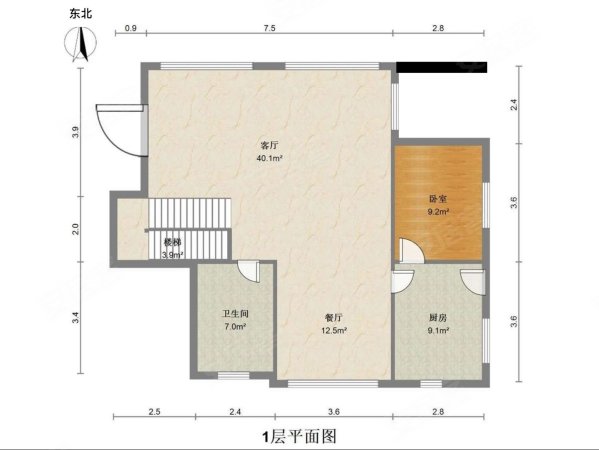 银兴山庄7室2厅4卫287.48㎡东北520万