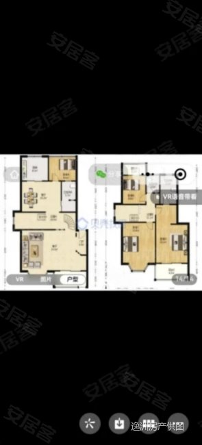 放生池花园(公寓住宅)4室2厅3卫185.76㎡南950万