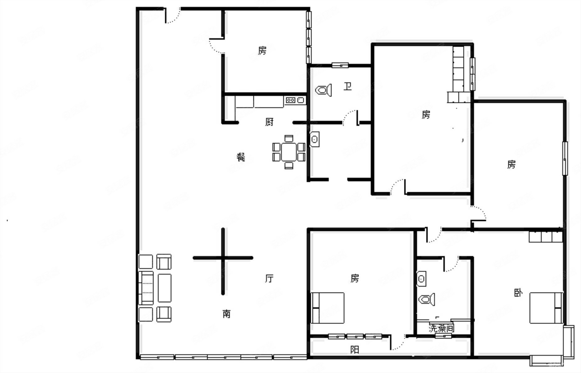 宁铁馨苑 产权清晰 双卫生间 中间好楼层 南北通透 集中供暖