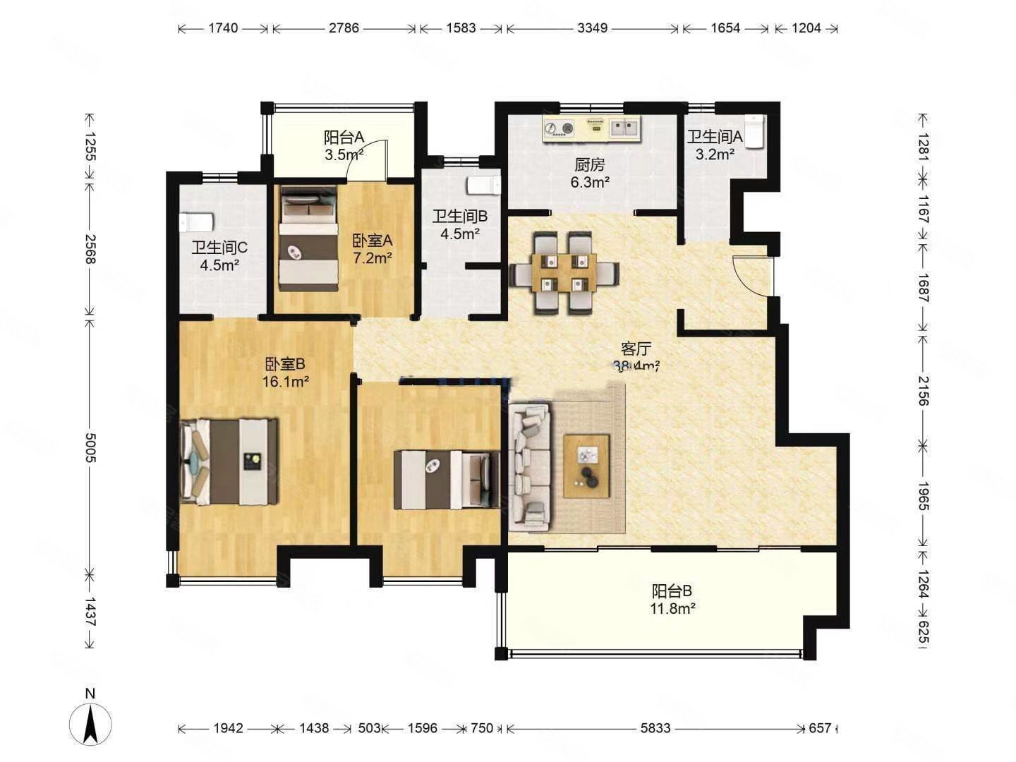 龙湖天境次新小区蜀山产业园板块诚心出售随时看房