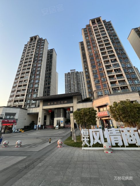 恒大滨江左岸(一期) 急售价格可议 精装三房 南北通透