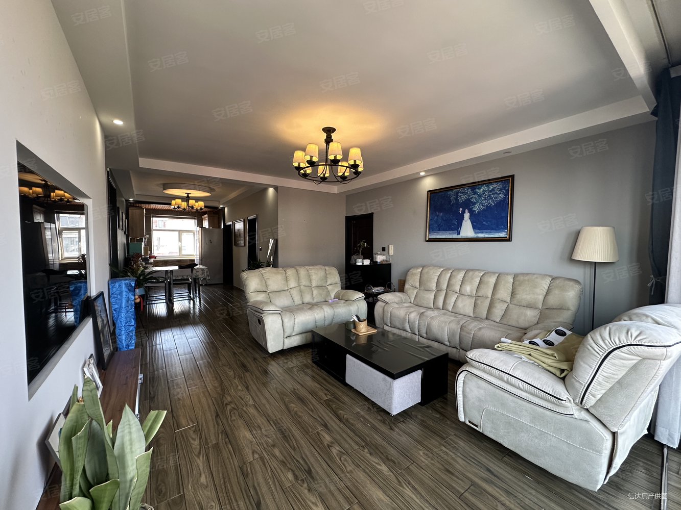 学府佳苑3室2厅2卫125㎡南北75.8万