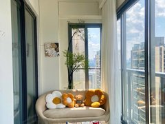 深圳宝安坪洲近坪洲地铁站 精装阳台一房一厅 周边配套设施齐全 随时看房出租房源真实图片