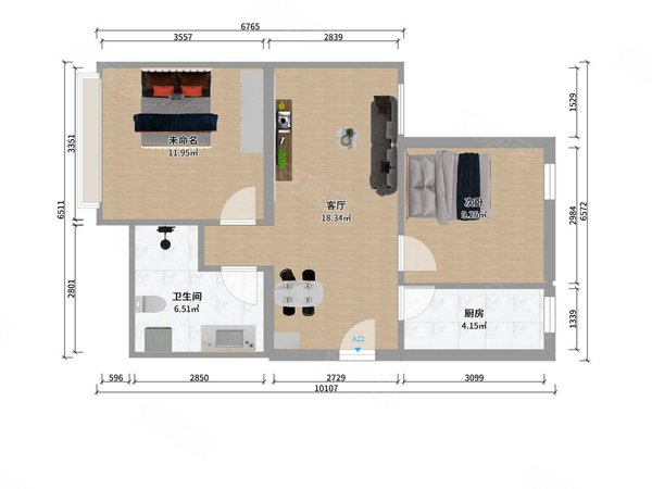 北京朝阳石佛营东风苑小区1号院可月租真实房朝阳公园三里屯亮马桥