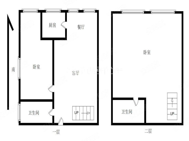 上善雅筑2室1厅1卫73.43㎡南37万