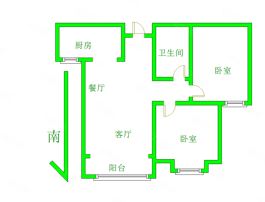 曹县天元锦都户型图图片