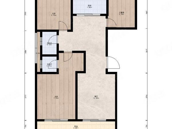杭州萧山闻堰保亿湘湖和院(公寓住宅)湘湖边湖风雅园 精装修全屋地暖