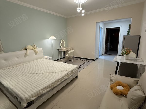 巢湖北门北门片区东方新世界(商住楼)可短租新世界押一付一，月租1200密码锁24h随时看房出租房源真实图片