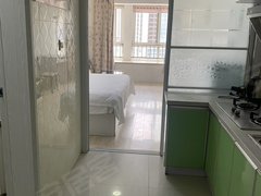 烟台莱山迎春大街商贸城押一付一,烟台理工,烟大,米拉公寓,可短租,拎包入住出租房源真实图片