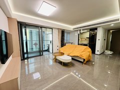 深圳宝安马安山GB会展湾雍境四房 横厅设计精装 近地铁站免费停车随时看房出租房源真实图片