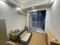 宁波江北庄桥(免中介）押一付一！朗诗清澄1室1厅朝南宝丰茗苑万达公寓出租房源真实图片