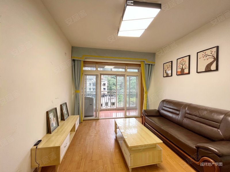 观音桥 9号地铁口 温馨2居 家具家电齐全 随时看房,绿湾嘉景苑二手房