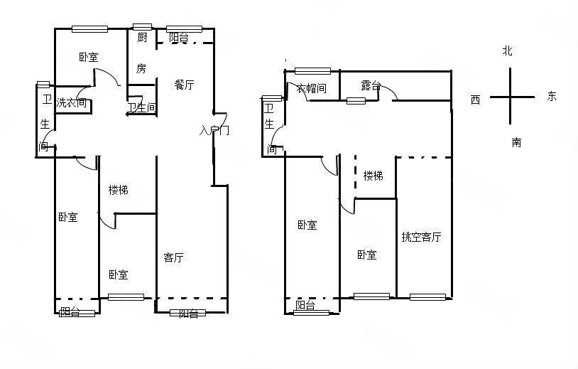 滨河花园祥园5室2厅2卫198㎡南北110万