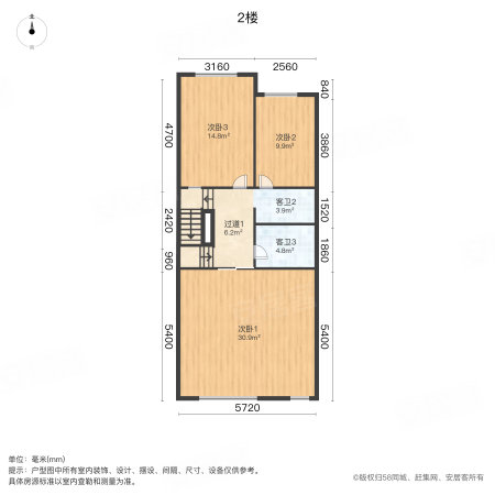 首创昆芳苑4室2厅4卫193㎡南北415万