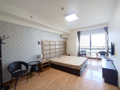 银川金凤正源北街阳面采光佳 中间楼层 悦海新天地精装一室 拎包入住 随时看房出租房源真实图片