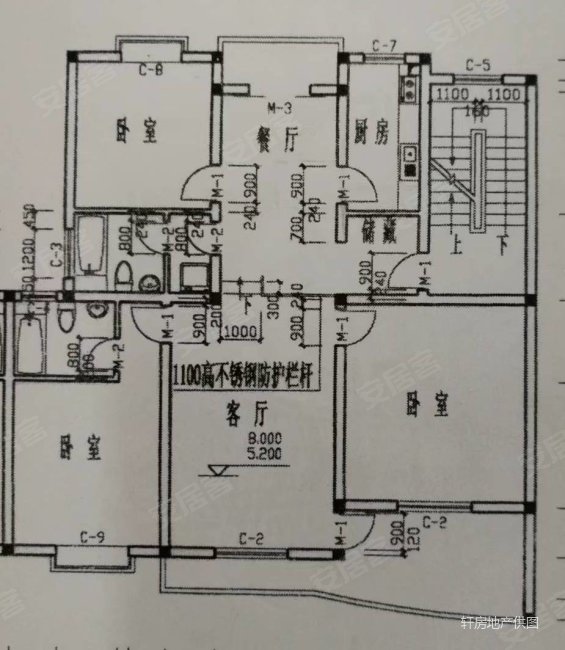 南充锦绣华庭户型图图片