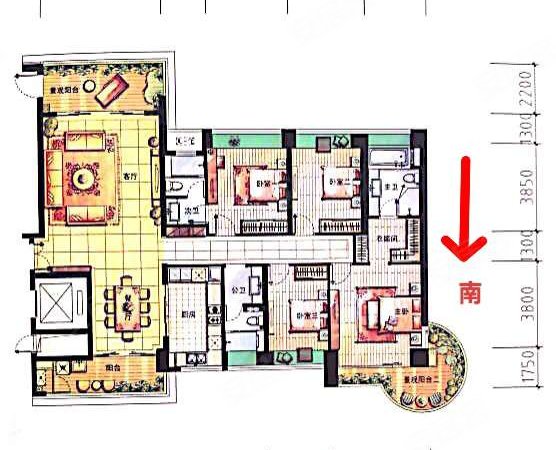 【多图】中信红树湾(北区),南屏租房,中信红树湾(北区) 4室2厅3卫
