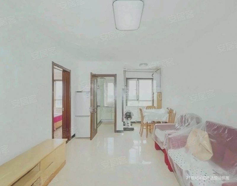 华纺星海家园次顶层采光观景好双卧客厅朝南南向面