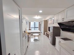 郴州北湖燕泉广场新贵华城三期 1室1厅1卫 电梯房 55平 南北通透出租房源真实图片