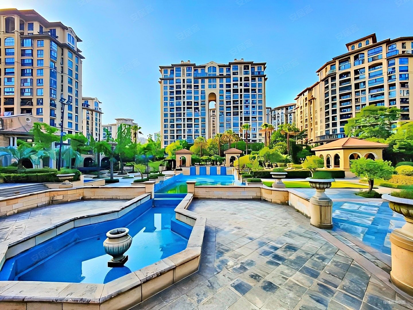 绿城蓝庭(东区)2室2厅1卫88.58㎡南北180万