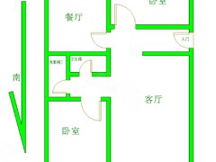 北京延庆延庆城区南菜园二区(南菜园南二区) 3室2厅1卫  107平米出租房源真实图片
