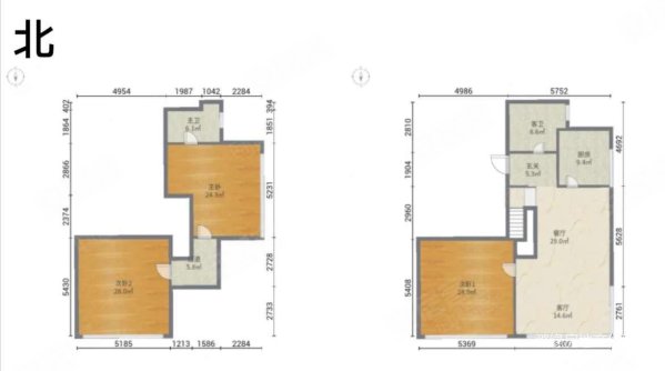 龙亭家园(商住楼)3室2厅2卫89.89㎡南235万