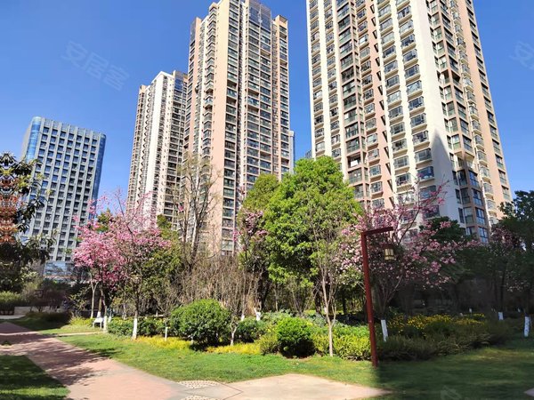 昆明西山大商汇润城2区万达广场润城二期精装修两居室带家具拎包入住