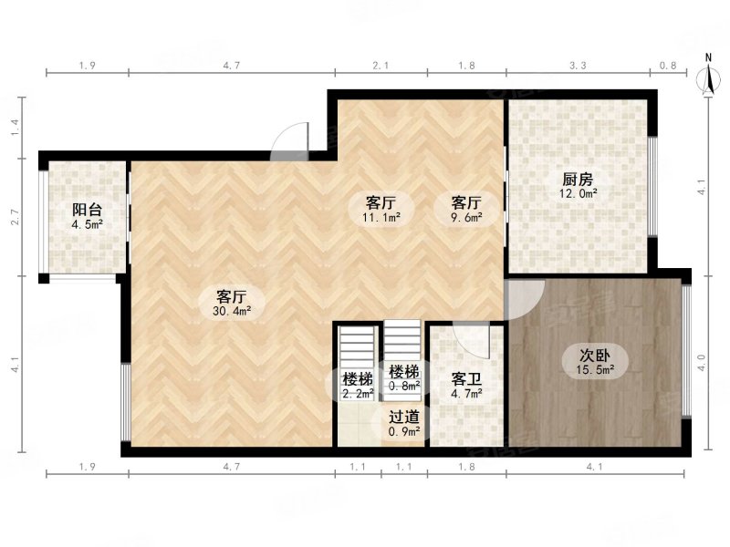 香山艺墅3室3厅3卫189.62㎡东西1880万