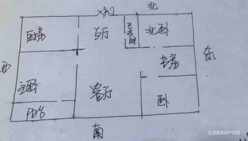 民健大厦3室2厅1卫159㎡南92万