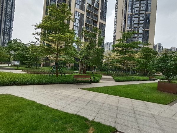 广州荔湾广钢新城保利碧桂园公园大道海郡花园 飞机户型 精装配齐拎包