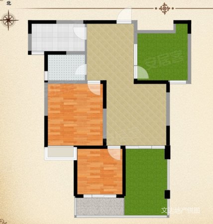 家天下偶数层 三室两厅 中装无税 超大阳台 全南户型 采光好