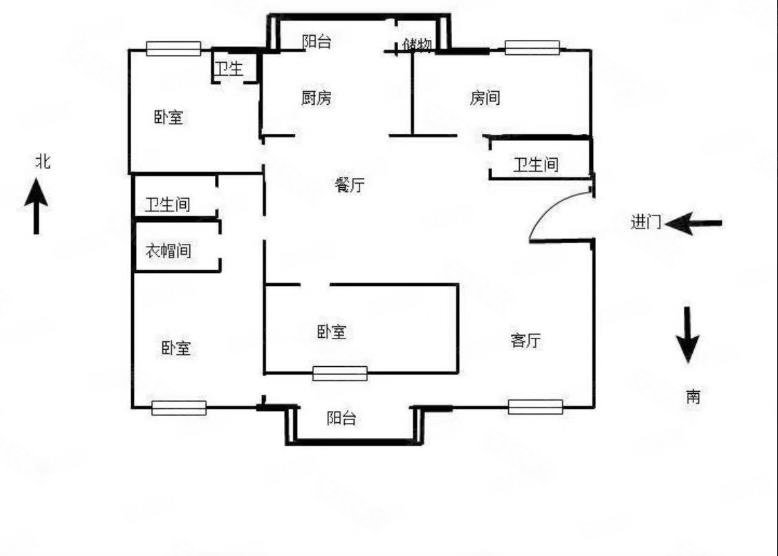 合生御廷(别墅)4室4厅4卫288㎡南北980万