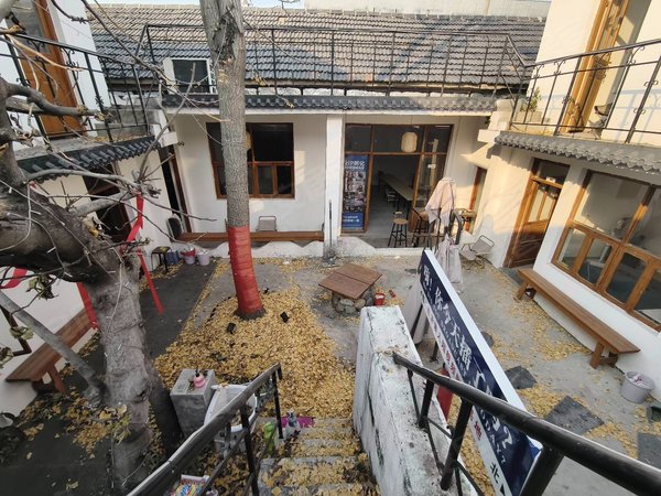 临沂兰山通达路三合屯小区真实图片 市区网红四合院 上下两层 门口可停车适合各类工作室出租房源真实图片
