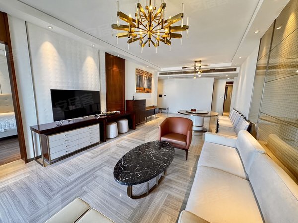 三亚吉阳鹿回头复地鹿岛年租20万  复地鹿岛 4房3卫  高层一线海景 南北通透出租房源真实图片