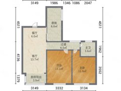 青岛李沧金水路上臧家园 2室2厅1卫出租房源真实图片