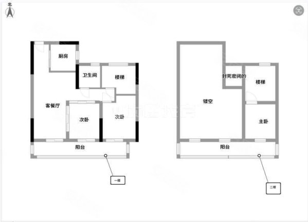 建发和鸣3室2厅2卫156㎡南110万