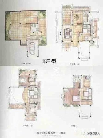 白金瀚宫4室2厅4卫440.36㎡南北4350万