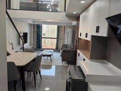 蚌埠蚌山新城区押一付一 奥园广场 多套精装复式可选 家电齐全 看房方便出租房源真实图片