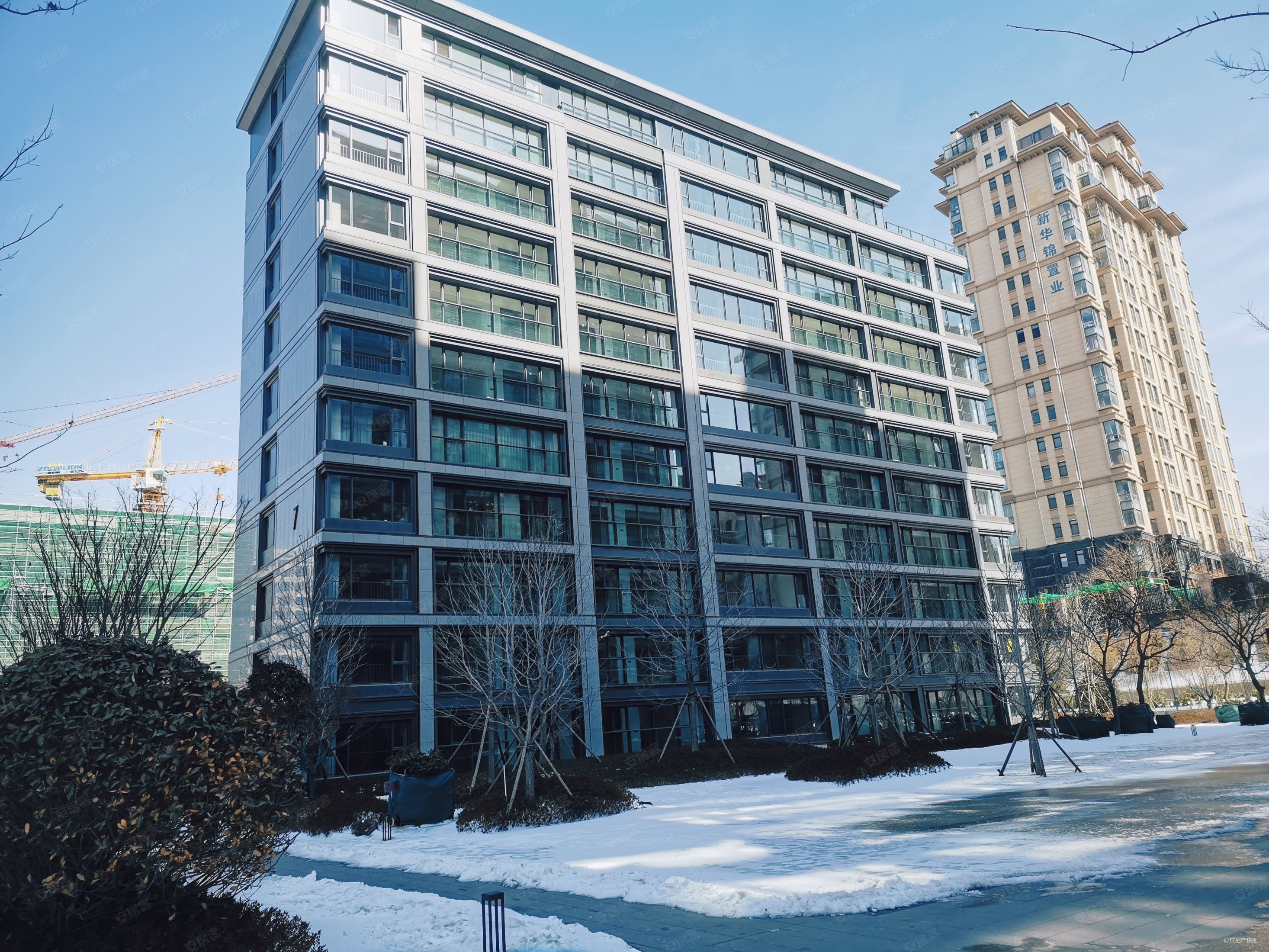 多层电梯洋房崂山壹号院精装未住一梯一户急售价可议