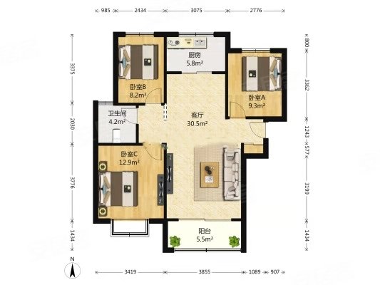 阳光100国际新城k区