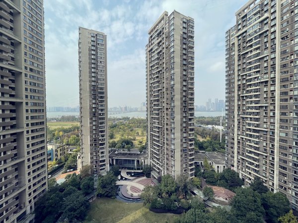 杭州滨江区政府莱蒙水榭春天奥体中心 地铁口 旭辉城 莱蒙 4房出租