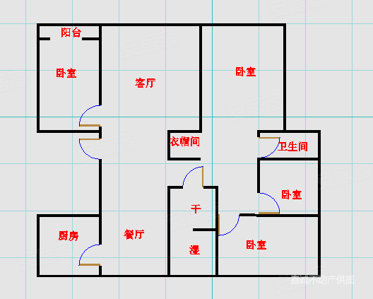 华腾御城4室2厅2卫145.87㎡南北150万