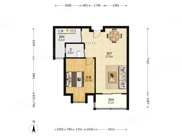交院站文鼎广场南湖苑品质小区可改两房精装可拎包入住