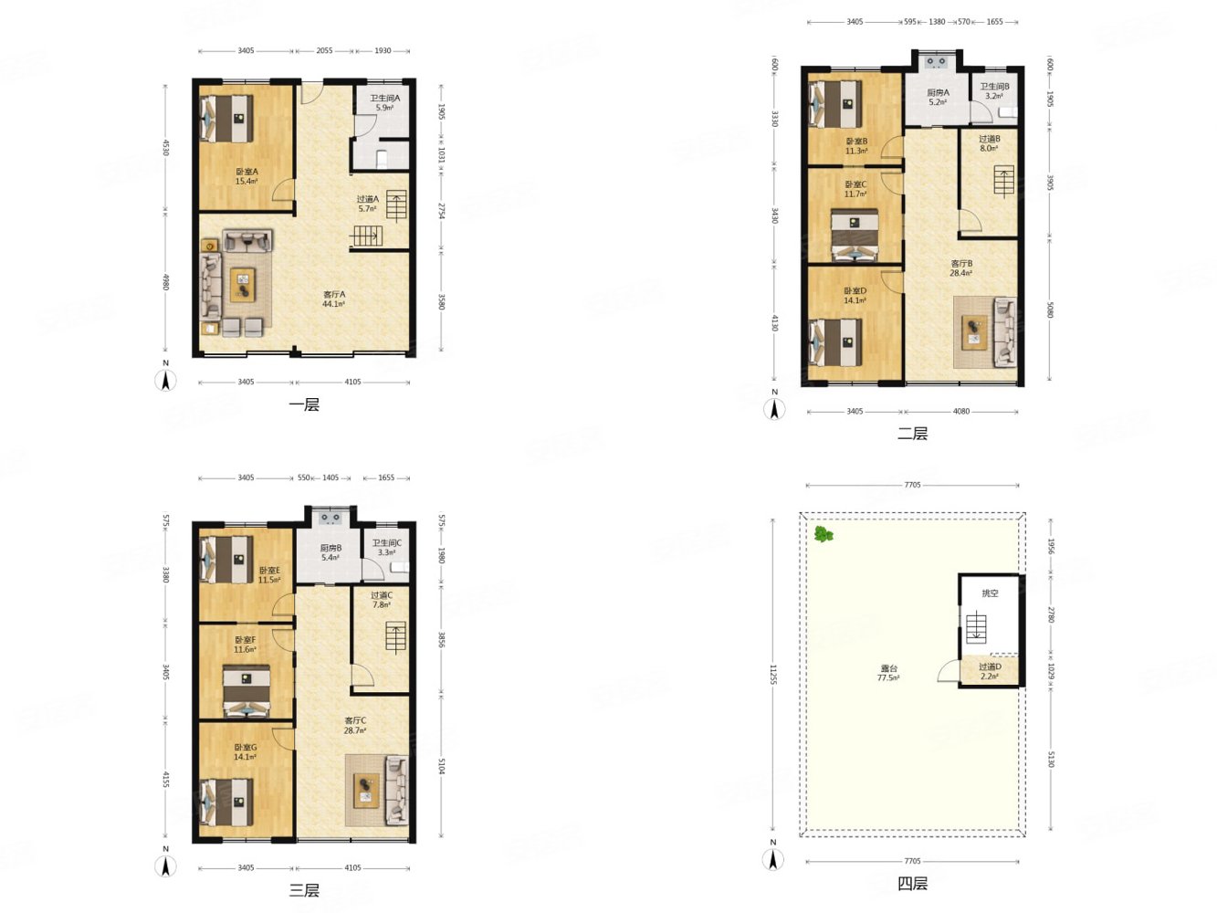 柳北柳长路松泉小区天地楼面积大单价低随时看房停车方便