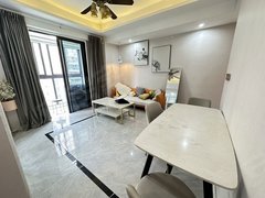 瑞安安阳瑞安商城东晖华庭 现代风两室  电梯高层带车位！出租房源真实图片